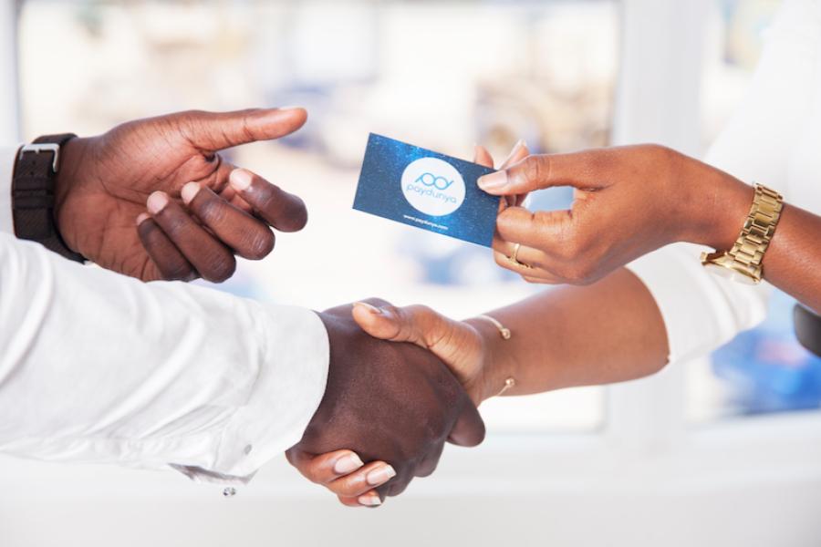 Carte de visite professionnelle